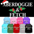 Load image into Gallery viewer, Christmas Screenprinted Dog Shirt, "Aberdoggie & Fetch"
