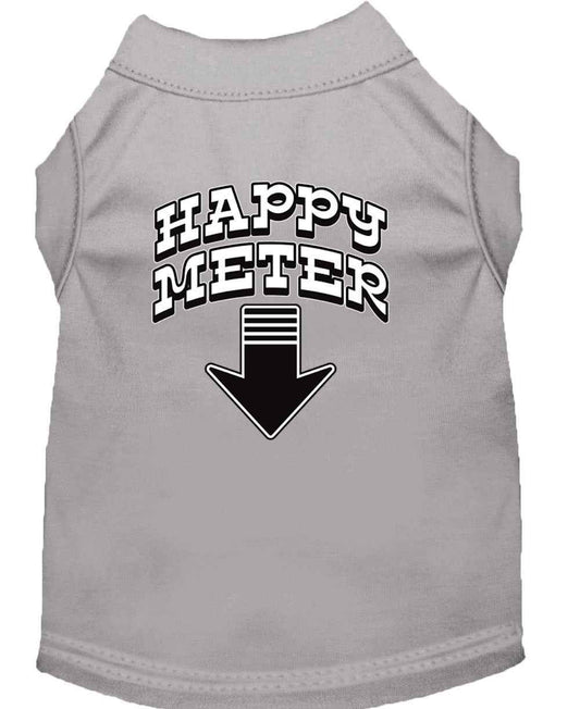 Pet Shirt "Happy Meter"