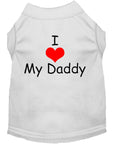 Load image into Gallery viewer, Pet Shirt "I Love My Daddy"
