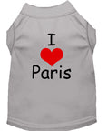 Load image into Gallery viewer, Pet Shirt "I Love Paris"
