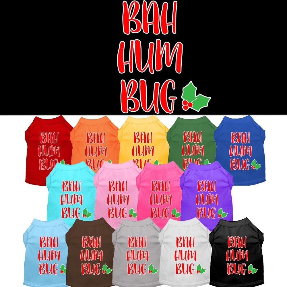 Christmas Pet Dog & Cat Shirt "Bah Humbug"