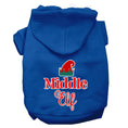 Load image into Gallery viewer, Christmas Pet Hoodie Screen Printed, "Middle Elf"
