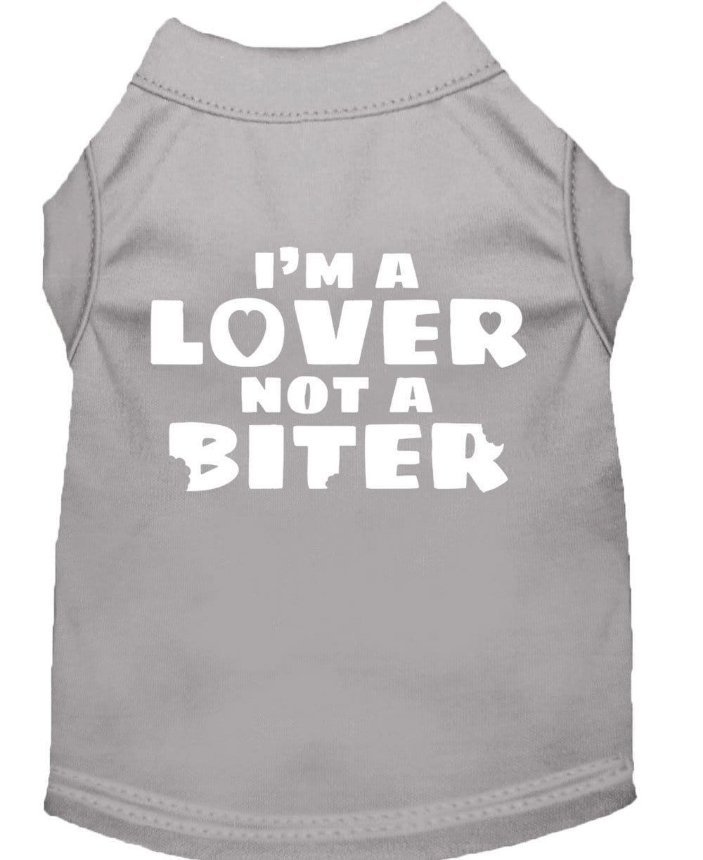 Pet Shirt "I'm A Lover, Not A Biter"