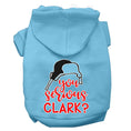 Load image into Gallery viewer, Christmas Pet Hoodie Screen Printed, "You Serious Clark?"
