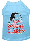 Load image into Gallery viewer, Christmas Pet Dog & Cat Shirt Screen Printed, "You Serious, Clark?"
