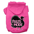 Load image into Gallery viewer, Thanksgiving Pet, Dog and Cat Hoodie Screen Printed, "Feast Mode"
