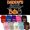 Load image into Gallery viewer, Halloween Pet Hoodie "Daddy's Little Boo"
