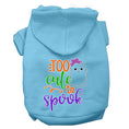 Load image into Gallery viewer, Halloween Pet Hoodie, "Too Cute To Spook Girly Ghost"
