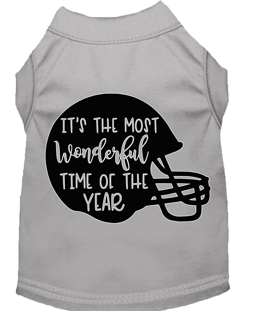 Pet Shirt "It's The Most Wonderful Time Of The Year (Football)"
