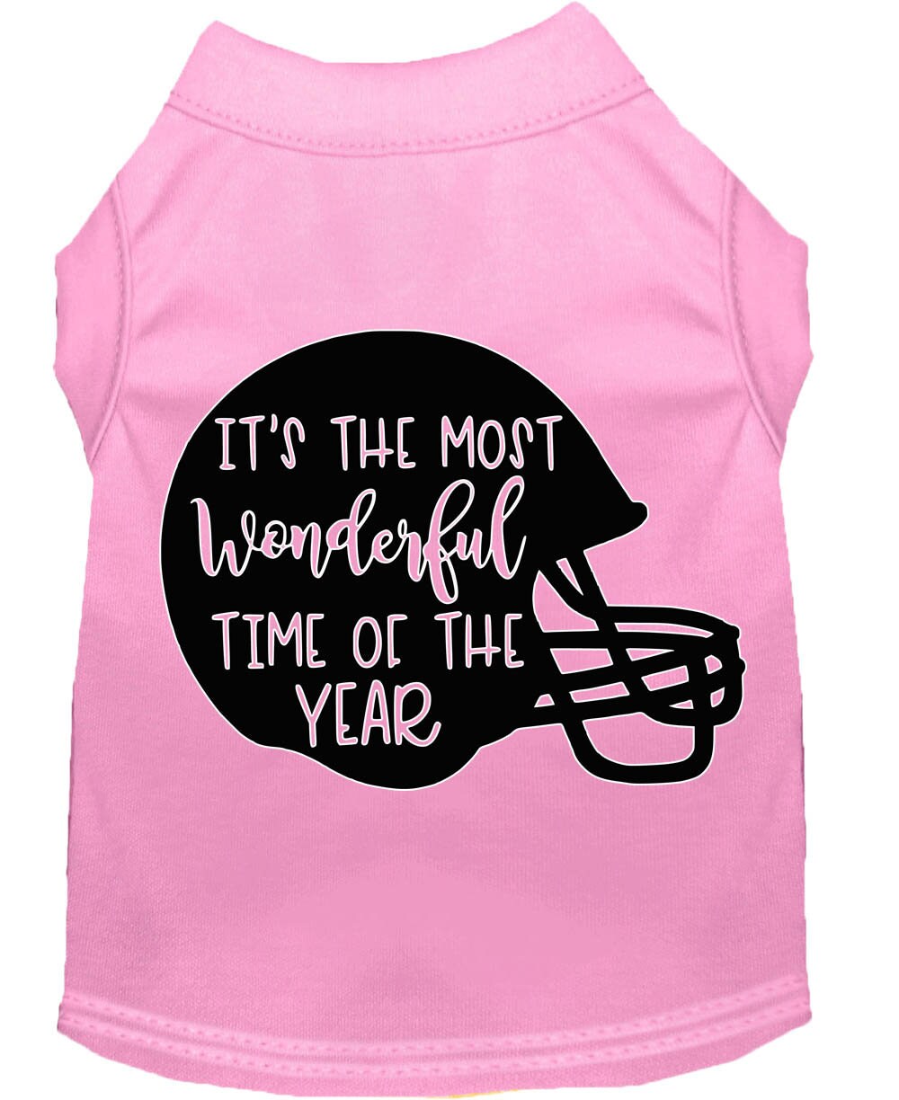 Pet Shirt "It's The Most Wonderful Time Of The Year (Football)"