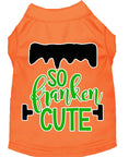 Load image into Gallery viewer, Pet Dog & Cat Shirt Screen Printed, "So Franken Cute"
