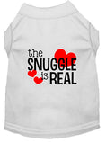 Load image into Gallery viewer, Pet Shirt "The Snuggle Is Real"
