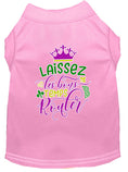 Load image into Gallery viewer, Pet Dog & Cat Shirt Screen Printed, "Laissez Les Bons Temps Rouler"

