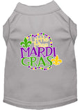 Load image into Gallery viewer, Pet Dog & Cat Shirt Screen Printed, "Little Miss Mardi Gras"
