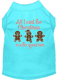 Load image into Gallery viewer, Christmas Pet Shirt "All I Want For Christmas Is A Few Good Men"

