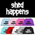 Load image into Gallery viewer, Pet Dog & Cat Shirt Screen Printed, "Shed Happens"
