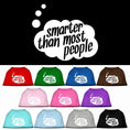 Load image into Gallery viewer, Pet Dog & Cat Shirt Screen Printed, "Smarter Than Most People"
