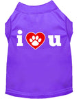 Load image into Gallery viewer, Pet Shirt "I Love You"
