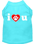 Load image into Gallery viewer, Pet Shirt "I Love You"
