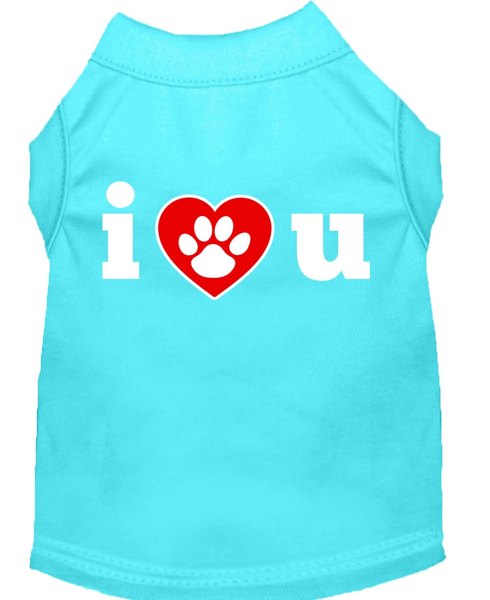 Pet Shirt "I Love You"