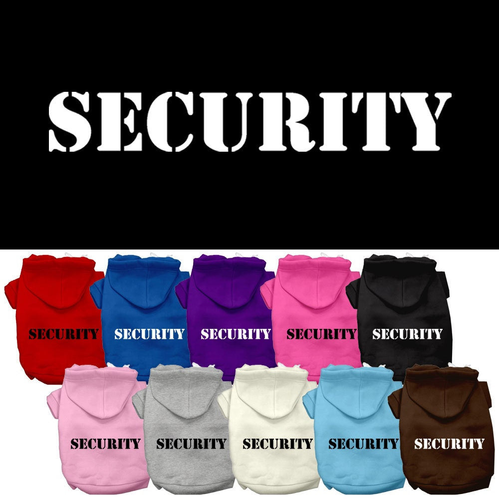 Pet Hoodie "Security"
