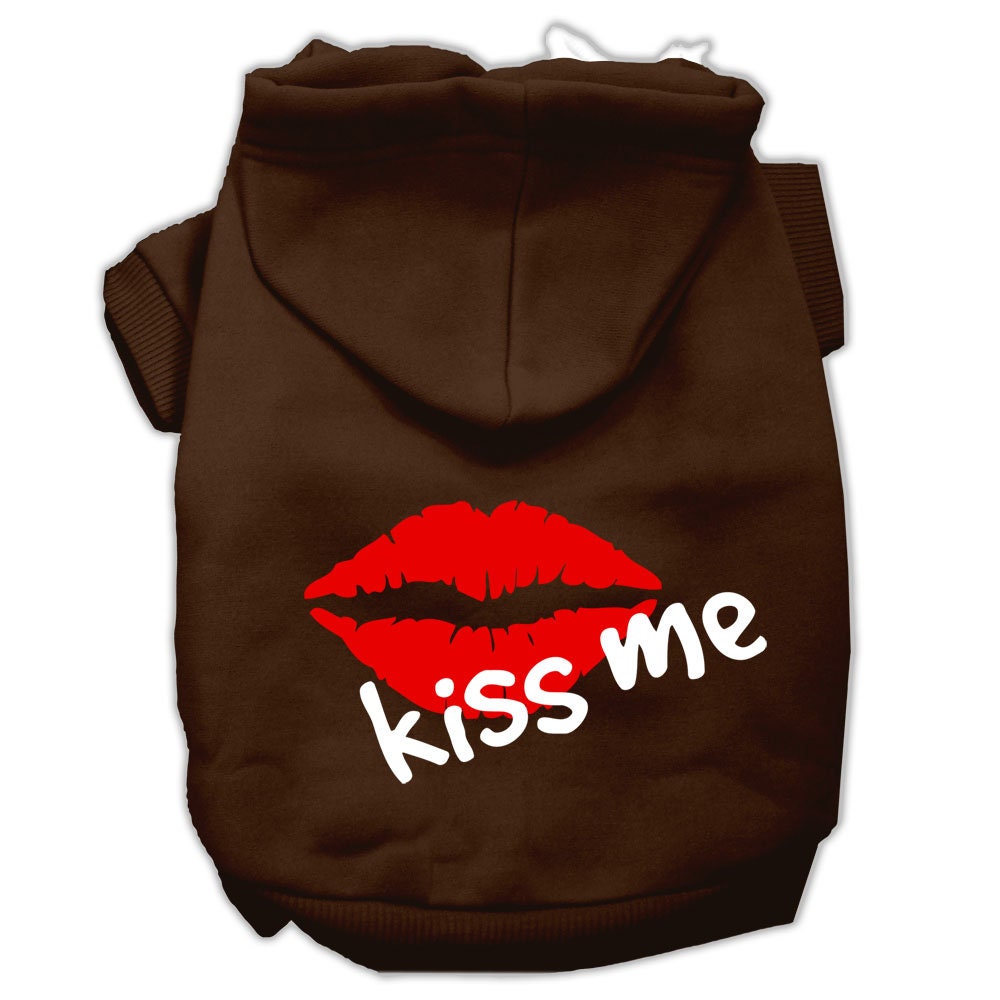 Pet Hoodie "Kiss Me"