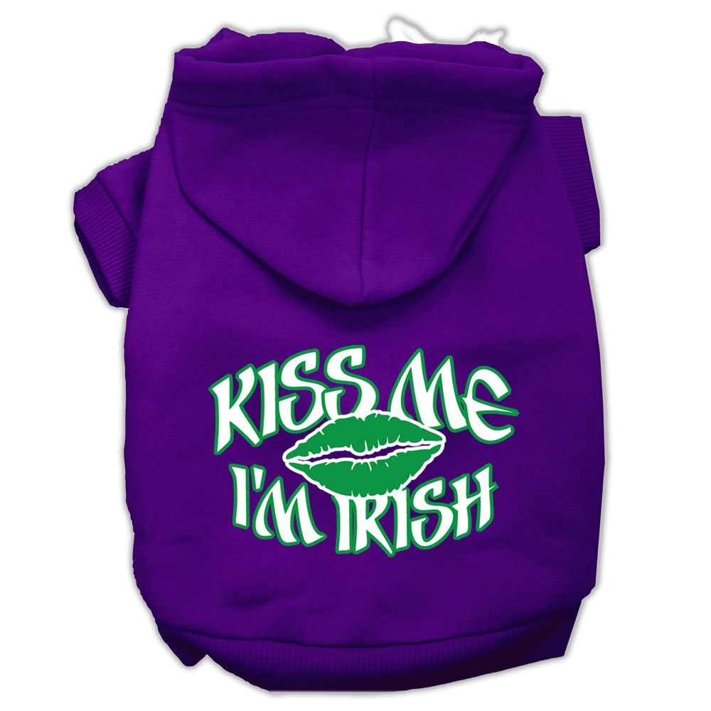 Pet Hoodie "Kiss Me I'm Irish"