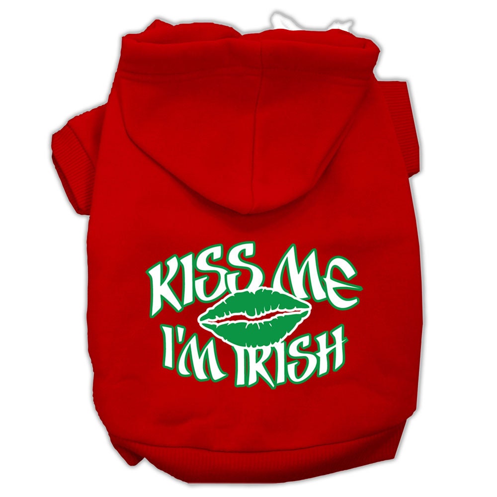 Pet Hoodie "Kiss Me I'm Irish"