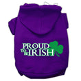 Load image into Gallery viewer, Pet Hoodie "Proud To Be Irish"
