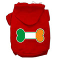 Load image into Gallery viewer, Pet Hoodie "Bone Shaped Ireland Flag"
