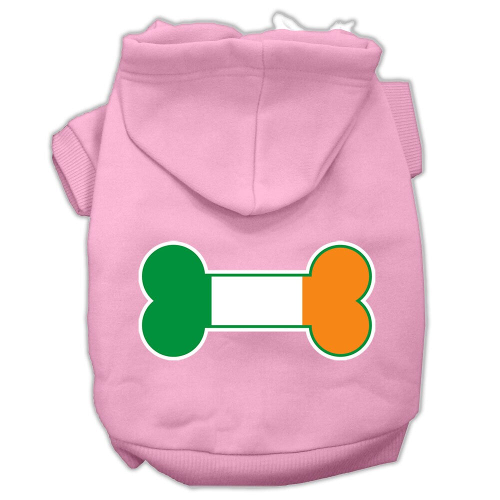 Pet Hoodie "Bone Shaped Ireland Flag"