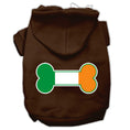 Load image into Gallery viewer, Pet Hoodie "Bone Shaped Ireland Flag"
