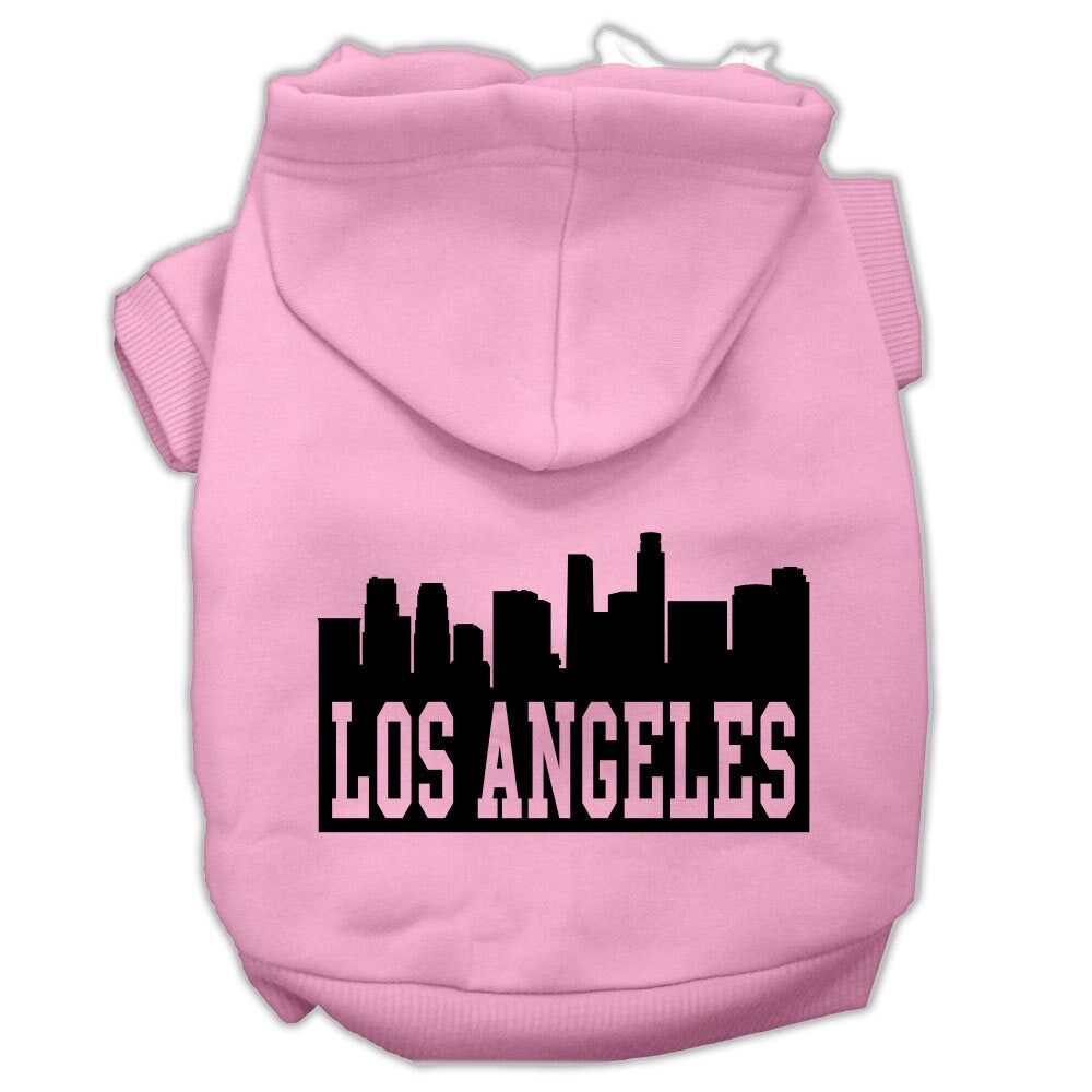 Pet Hoodie "Los Angeles Skyline"