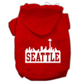 Load image into Gallery viewer, Pet Hoodie "Seattle Skyline"
