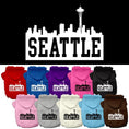 Load image into Gallery viewer, Pet Hoodie "Seattle Skyline"
