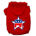 Load image into Gallery viewer, Pet Dog & Cat Hoodie Screen Printed, "Republican"
