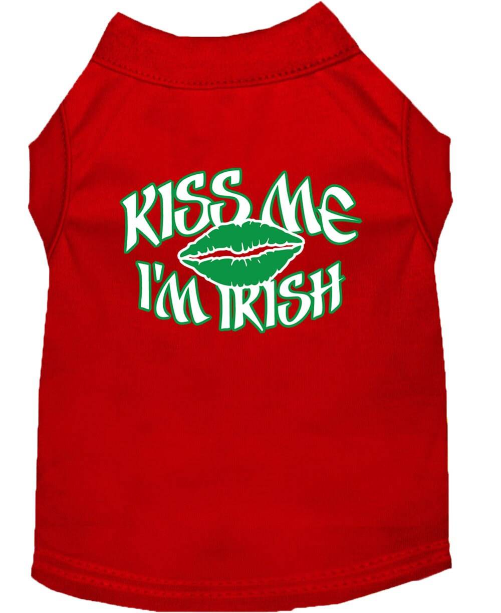 Pet Shirt "Kiss Me I'm Irish"