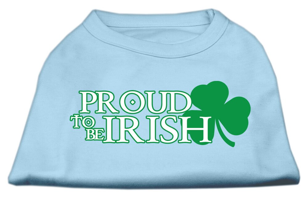 Pet Shirt "Proud To Be Irish"