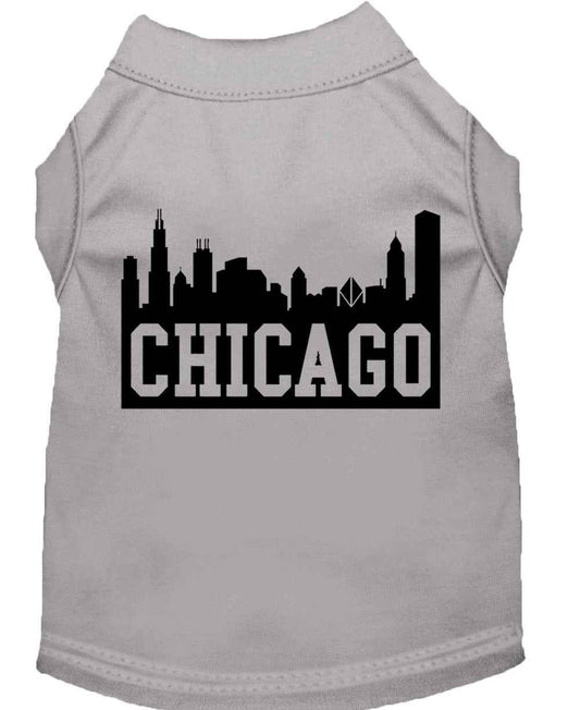 Pet Shirt "Chicago Skyline"