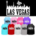 Load image into Gallery viewer, Pet Dog & Cat Shirt Screen Printed, "Las Vegas Skyline"
