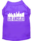 Load image into Gallery viewer, Pet Dog & Cat Shirt Screen Printed, "Los Angeles Skyline"
