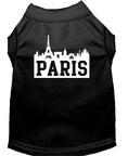 Load image into Gallery viewer, Pet Dog & Cat Shirt Screen Printed, "Paris Skyline"
