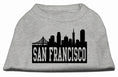 Load image into Gallery viewer, Pet Dog & Cat Shirt Screen Printed, "San Francisco Skyline"
