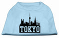 Load image into Gallery viewer, Pet Dog & Cat Shirt Screen Printed, "Tokyo Skyline"
