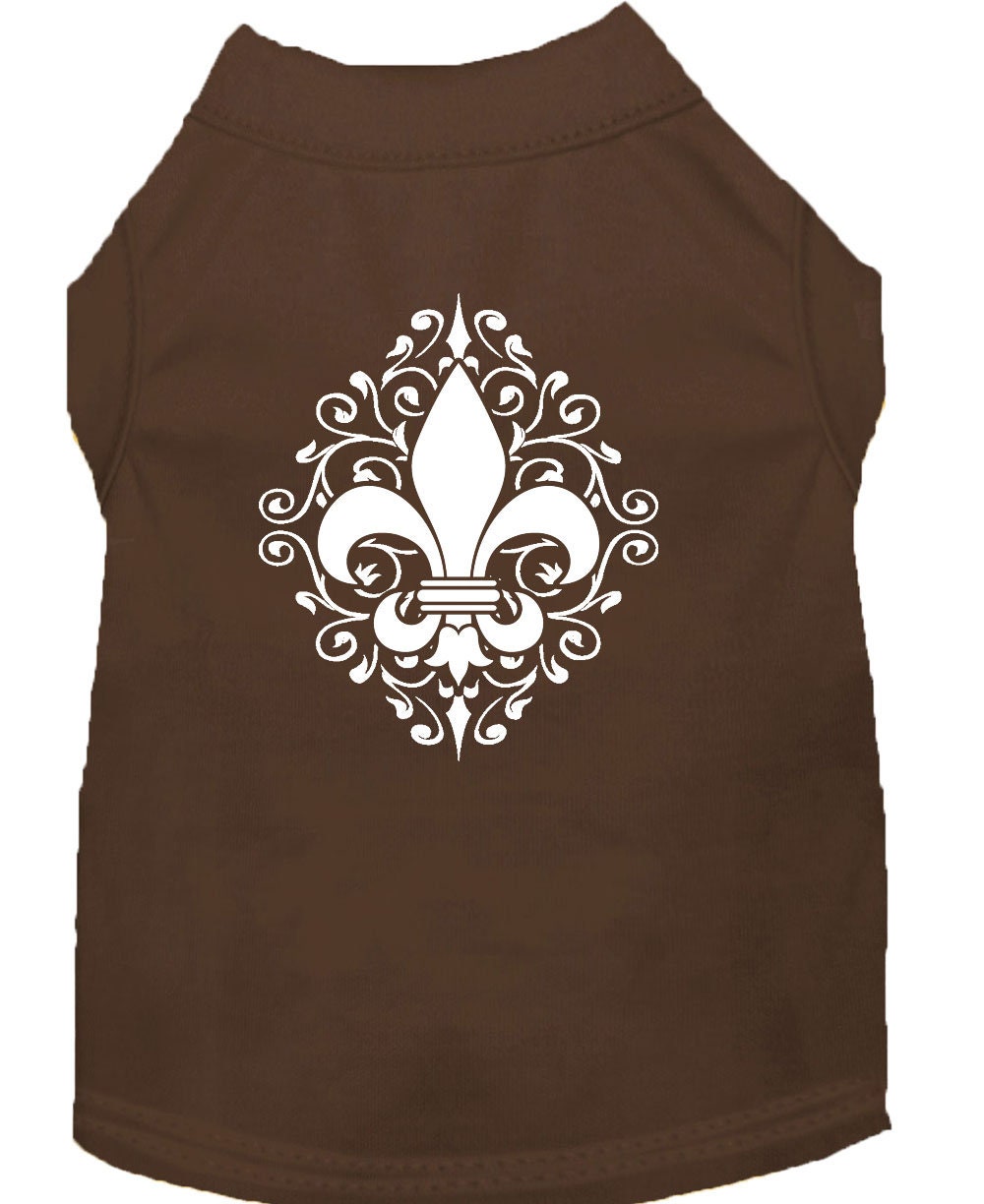 Pet Shirt "Henna Fleur De Lis"