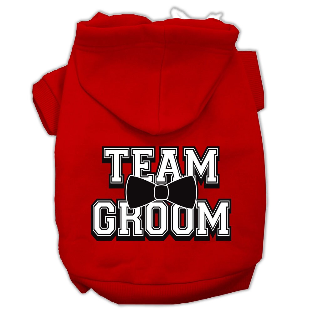 Pet Hoodie "Team Groom"