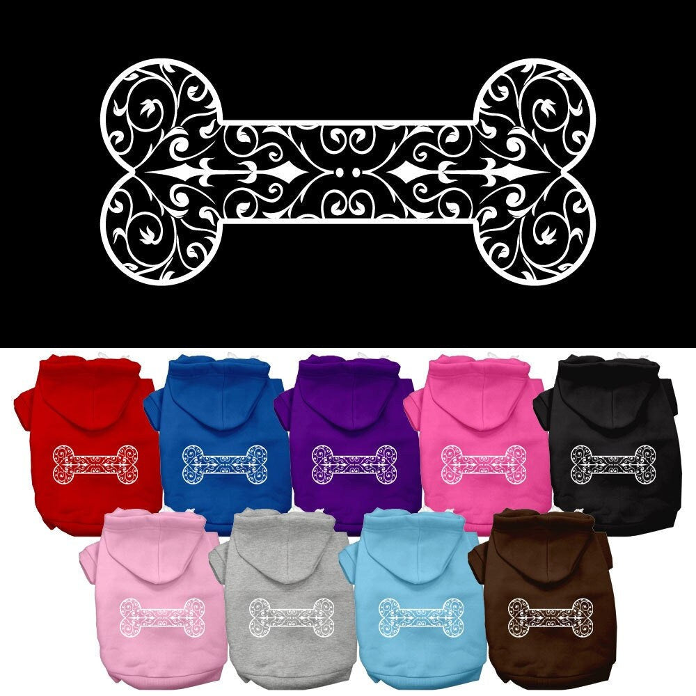 Pet Hoodie "Henna Bone"