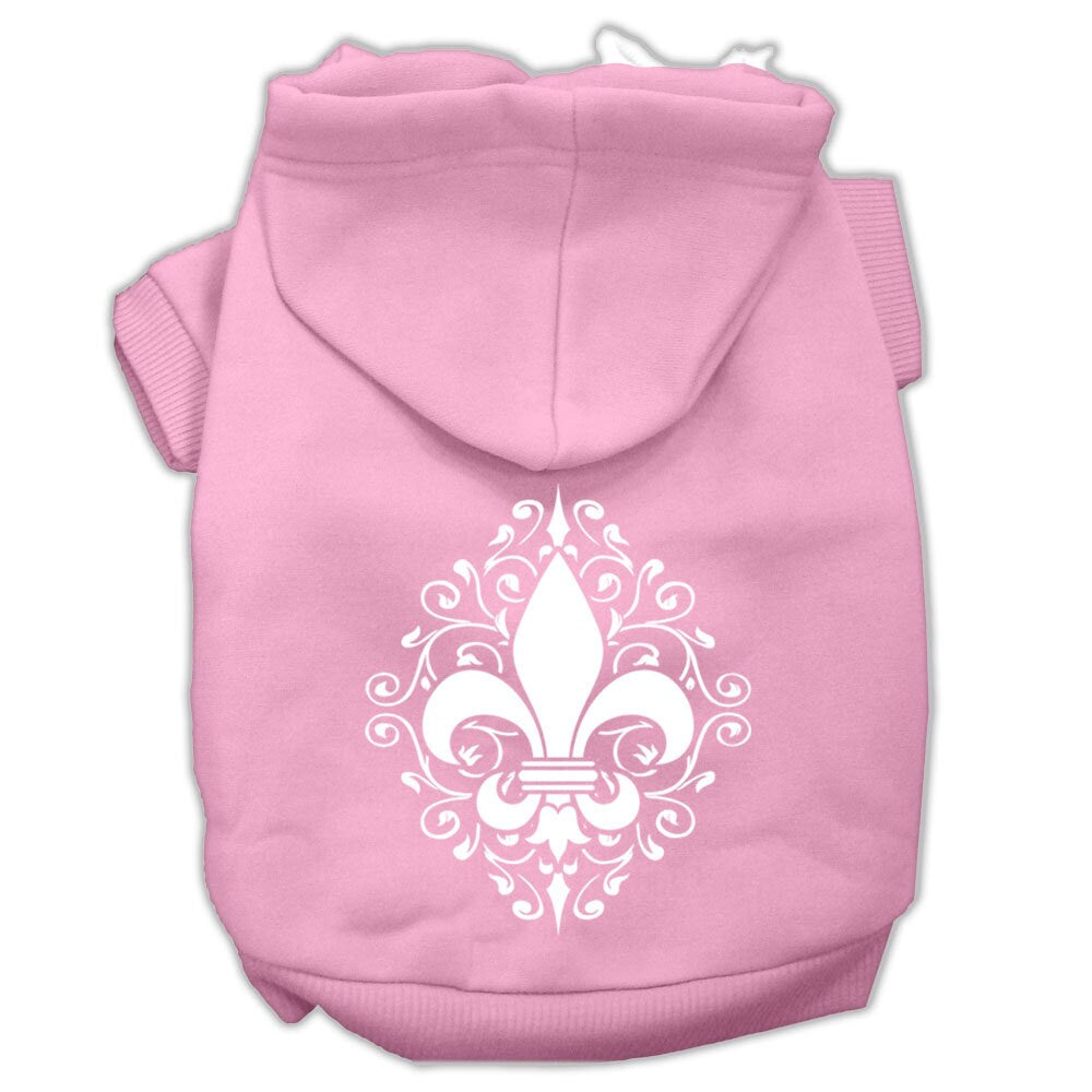 Pet Hoodie "Henna Fleur De Lis"