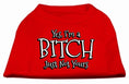 Load image into Gallery viewer, Pet Shirt "Yes I'm A Bitch, Just Not Yours"
