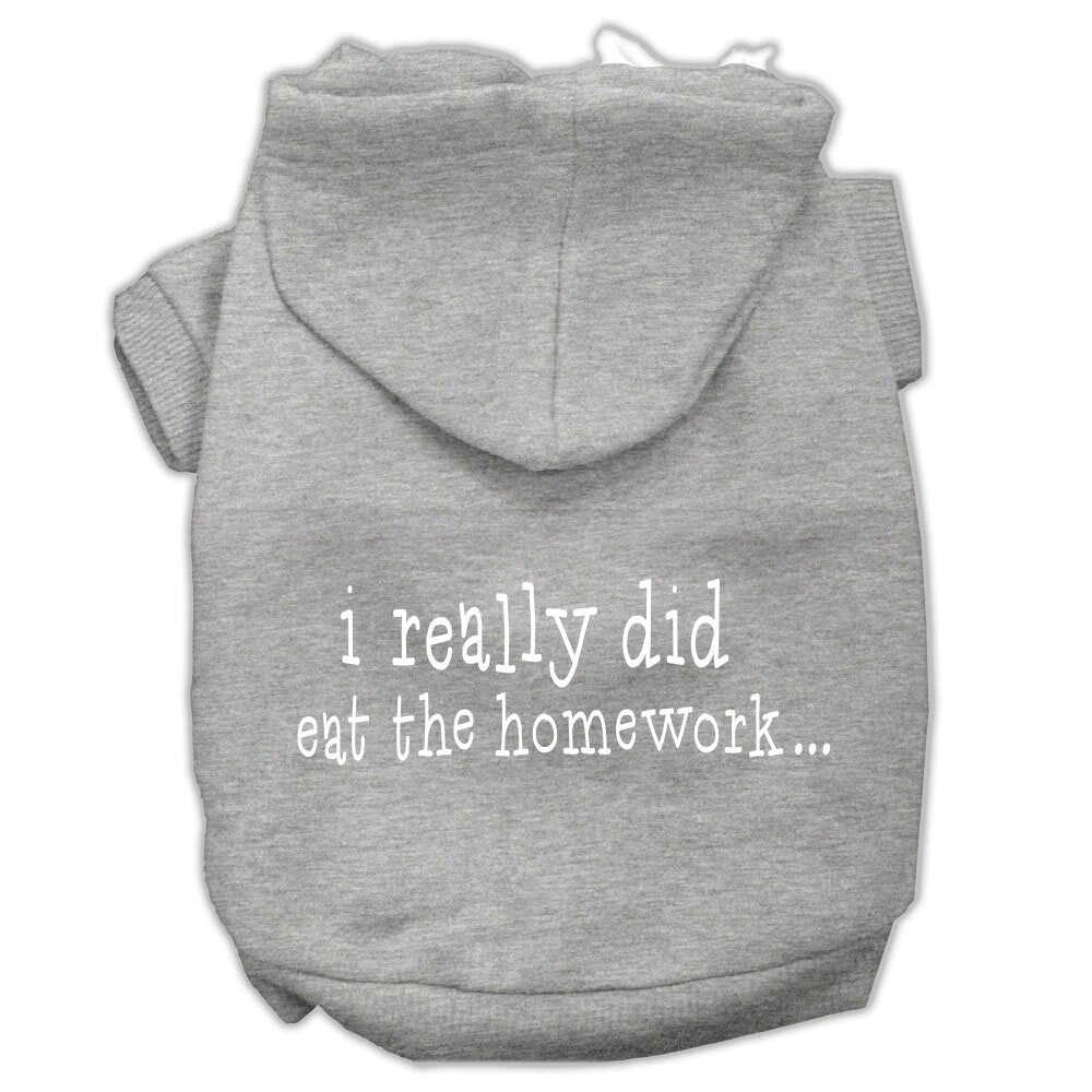 Pet Hoodie "I Really Did Eat The Homework"